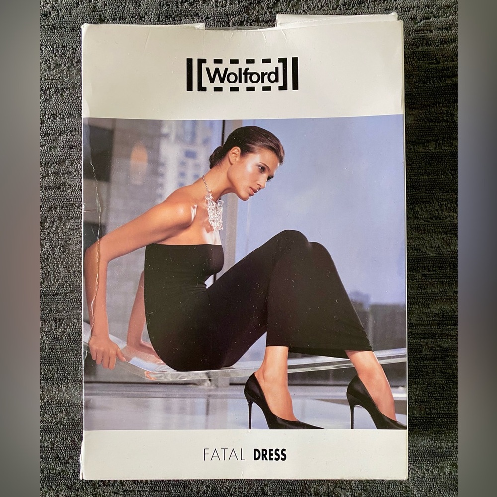 NWT White WOLFORD “Fatal” dress! Never worn!